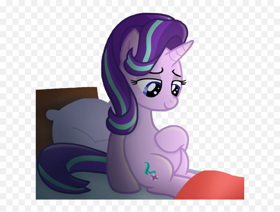 1494211 - Artistjustsomepainter11 Bed Belly Edit Female Starlight Glimmer Pregnant Png,Bed Transparent Background