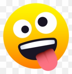 Emoji Crazy Face To Copy Paste Wprock - Zany Face png