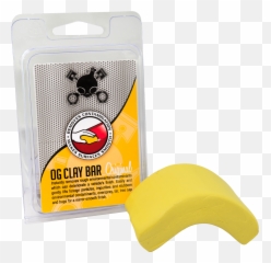 Og Clay Bar Lightmedium Duty Yellow - Chemical Guys png