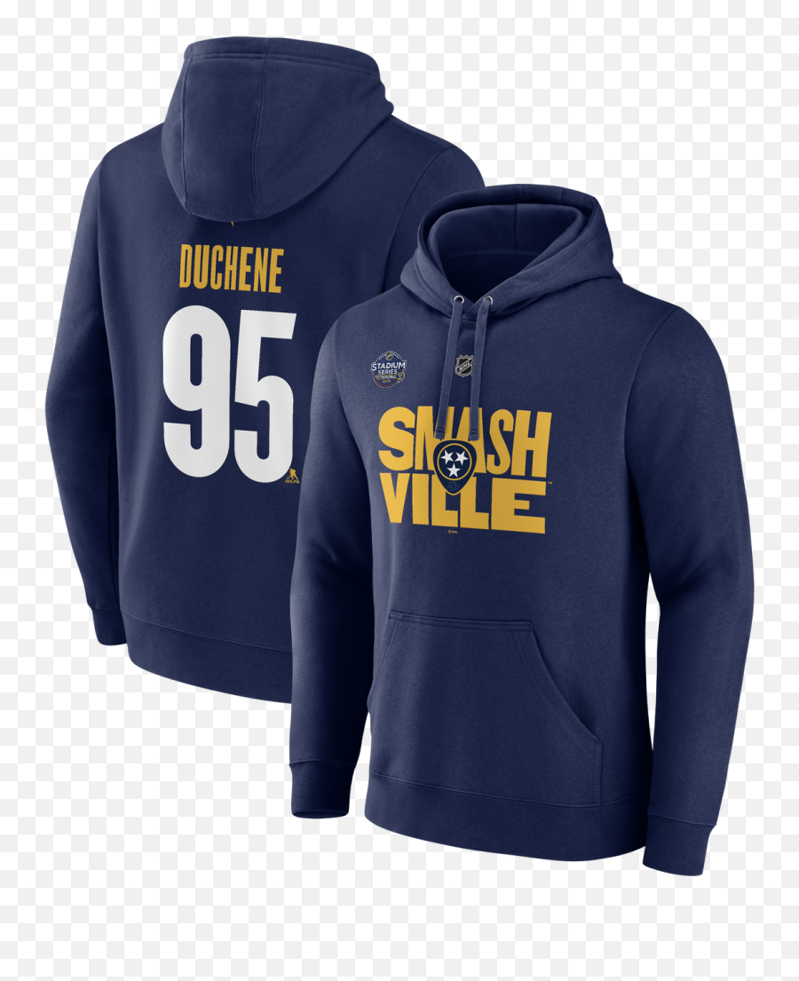 Nashville Predators Stadium Series Duchene Name U0026 Number Hoodie - Hooded Png,Locker Room Icon