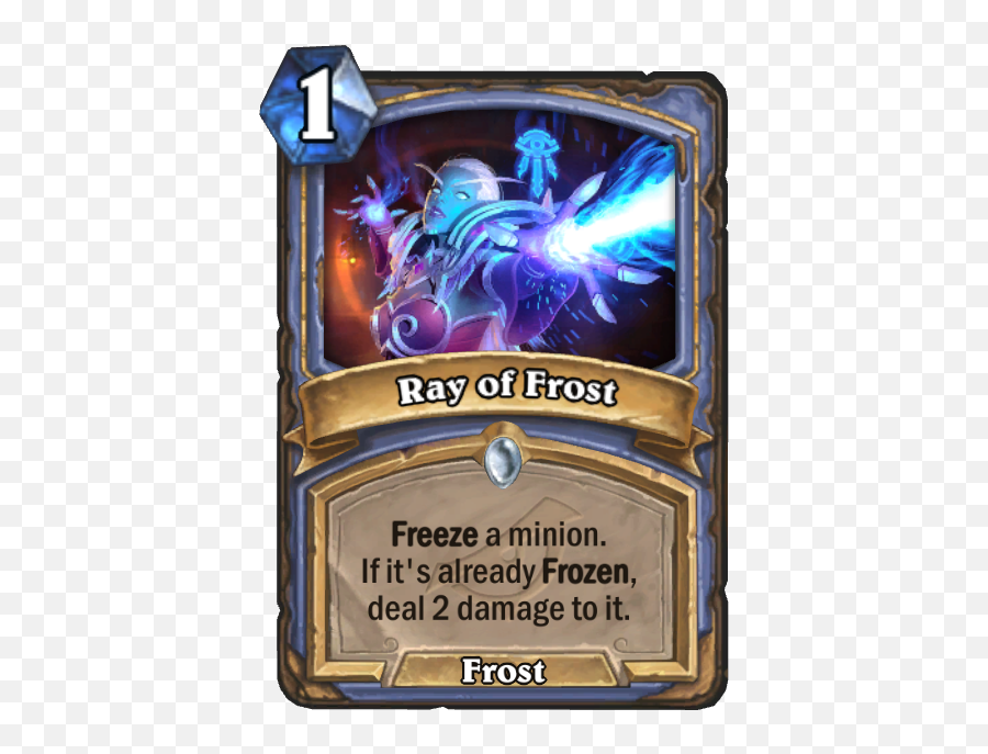 Ray Of Frost Twinspell - Hearthstone Wiki Hearthstone Mage Cards Png,Hearthstone Icon