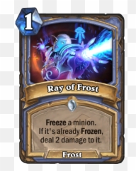 Ray Of Frost Twinspell - Hearthstone Wiki Mage Cards png
