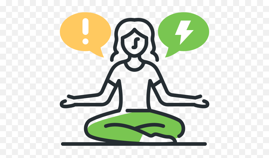 Donu0027t Panic Keep Calm Meditation Yoga Icon - Free Download Keep Calm Icon Png,Meditation Icon Png