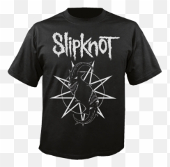 Short Sleeve T - Shirt Nuclear Blast Slipknot Goat Star Logo Slipknot People Shit T Shirt Png,Star Logo