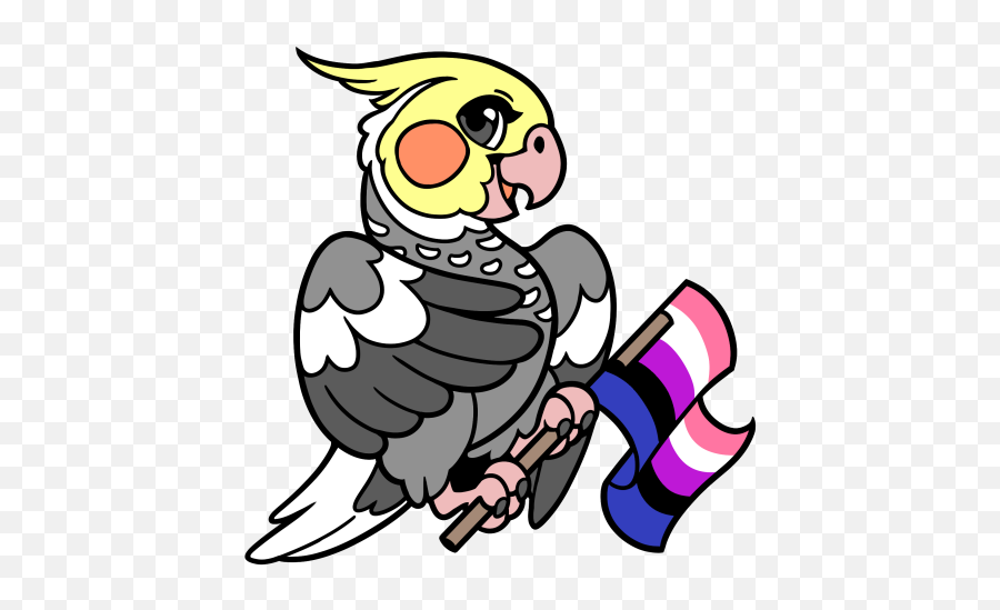 Fursona Pins - Genderfluid Lesbian Png,Genderfluid Icon