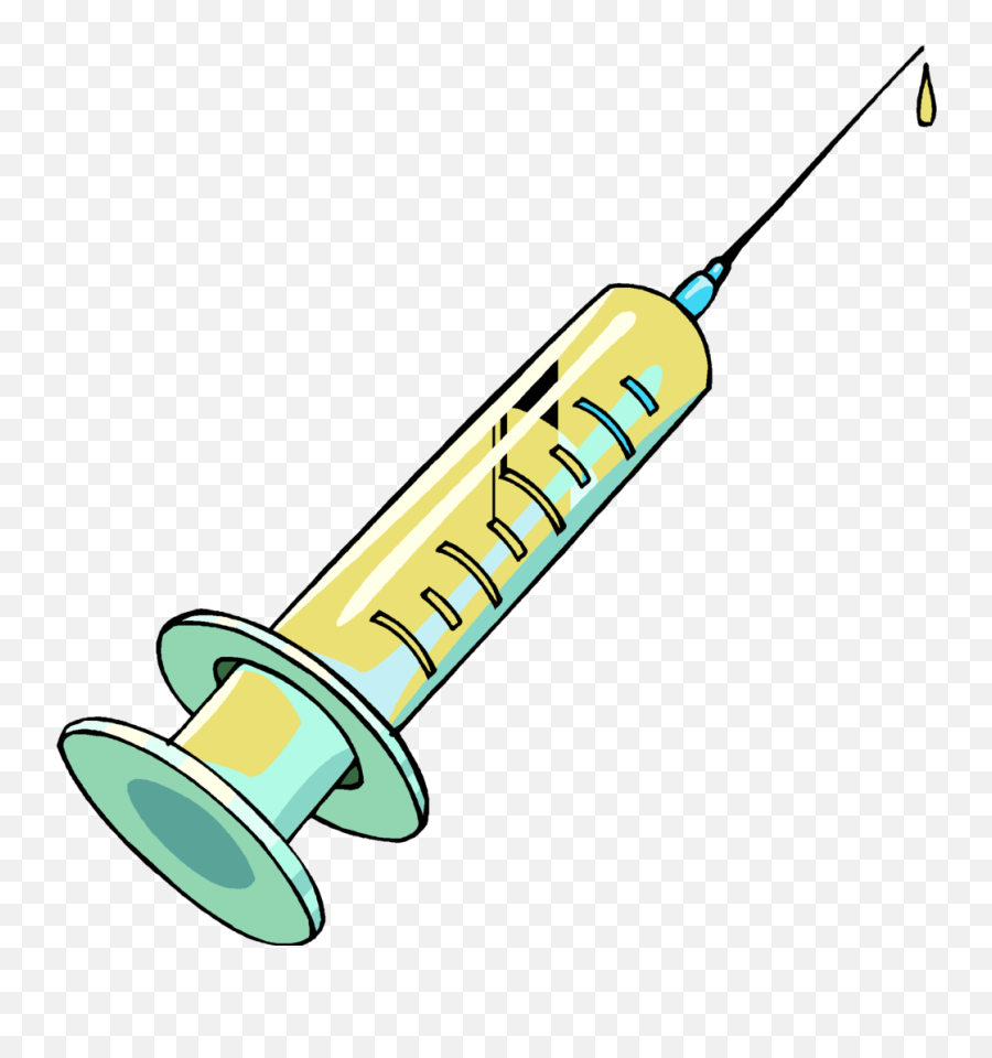 Syringe Cartoon Clipart Injection - Syringe Png Clipart,Syringe Transparent Background