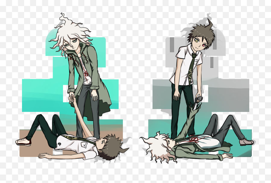 Danganronpa 3 - Hope Side Komahina Keychain Sold By Komahina Keychain Png,Shintaro Kisaragi Icon