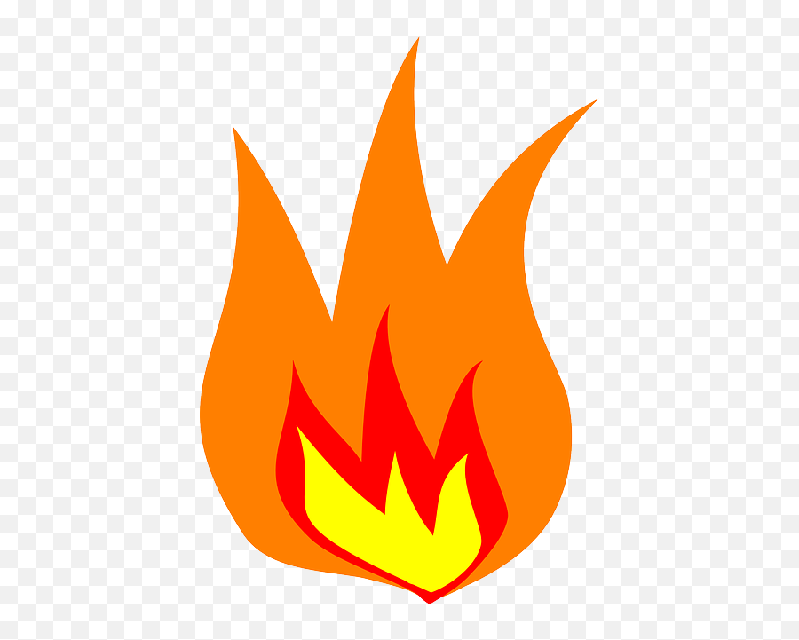 Fire Symbol Of Holy Spirit - Clip Art Orange Fire Png,Holy Spirit Png