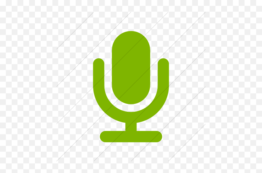 Iconsetc Simple Green Foundation 3 Microphone Icon - Clip Art Png,Mic Icon Png