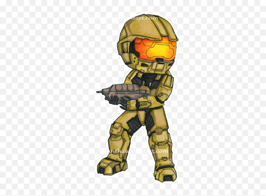 Download Hd Arrow Clipart Black - Master Chief Halo Chibi Master Chief Clipart Transparent Png,Halo Master Chief Png