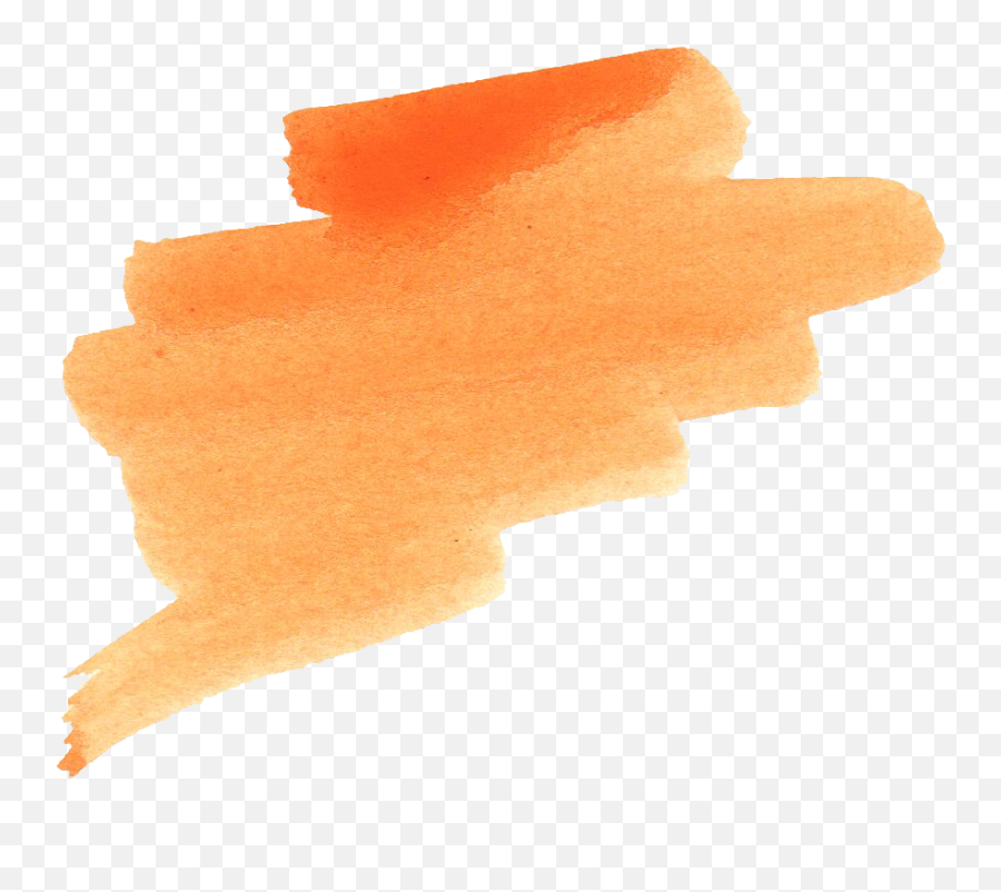 70 Watercolor Brush Stroke - Maple Leaf Png,Orange Png