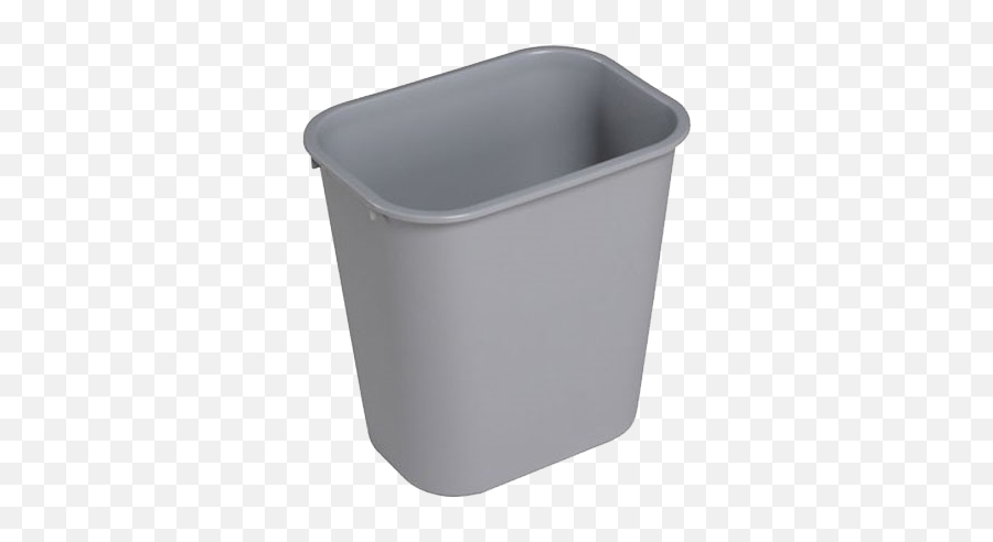 Waste Container Grey Plastic - Small Plastic Trash Bin Png,Trashcan Transparent