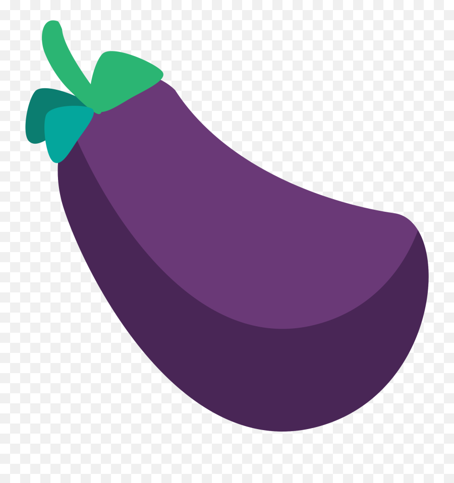 Eggplant Clipart Tree - Eggplant Emoji Svg Png Download Discord Eggplant Emoji Transparent,Eggplant Transparent Background