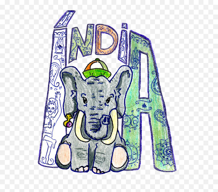 Elephant Clipart - Best Drawing Of India Transparent Png Best Drawing In India,Elephant Clipart Transparent