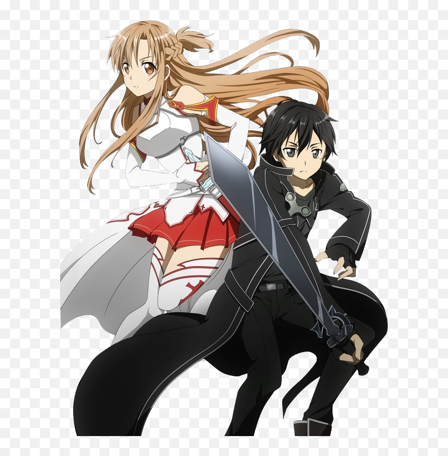 Download Sword Art Png File - Free Transparent Png Images Kirito And Asuna Png,Kirito Png