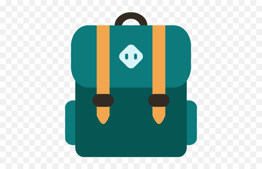 Backpack Emoji - Emoji School Png,Emoji Png Pack