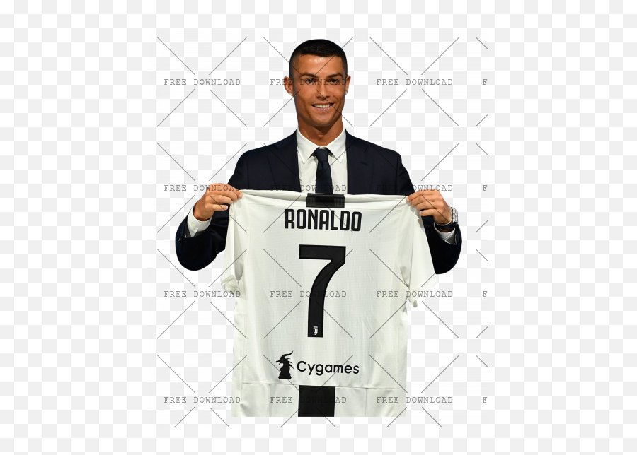 Cristiano Ronaldo Png Image With Transparent Background White Shirt