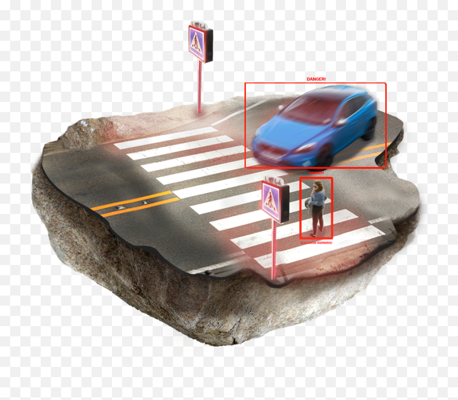 Cohda To Support Smart Pedestrian Crosswalk - Cohda Wireless Smart Pedestrian Crosswalk Png,Crosswalk Png