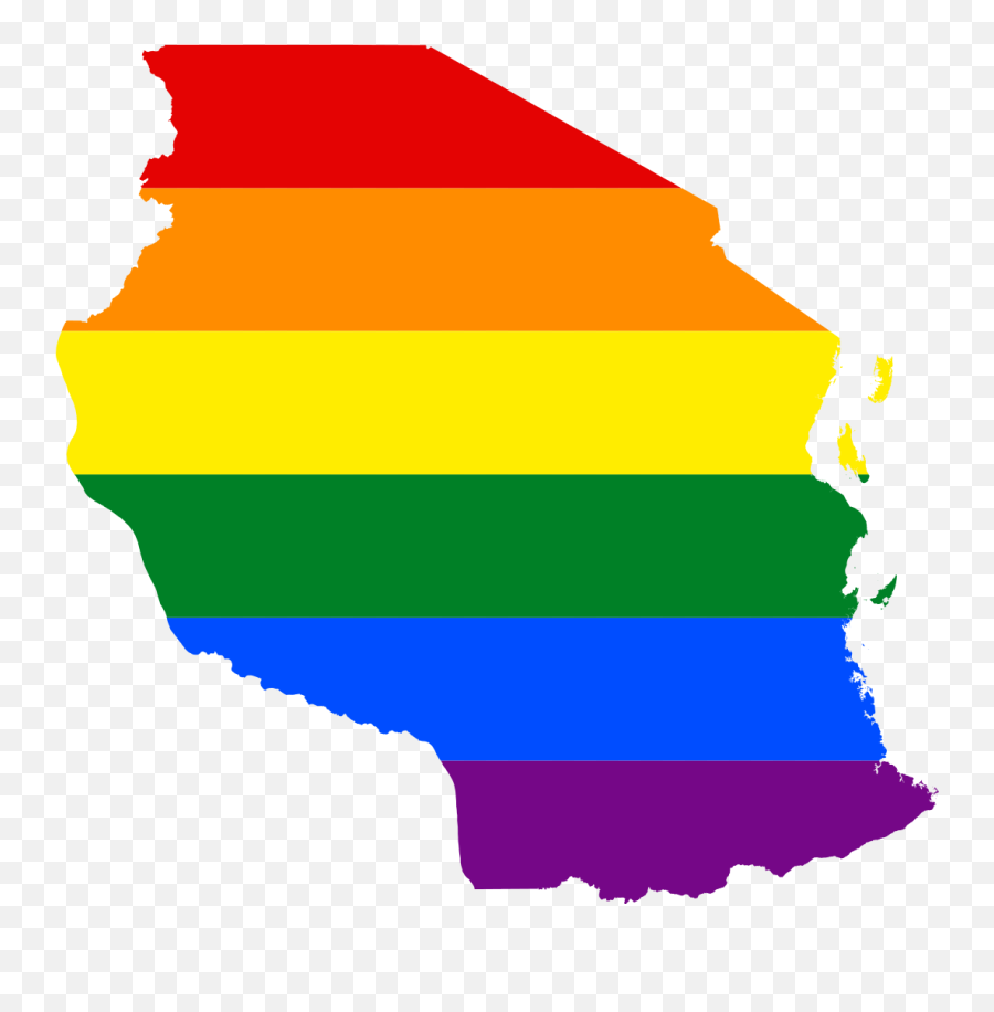 Filelgbt Flag Map Of Tanzaniasvg - Wikipedia Tanzania Lgbt Png,Gay Flag Png