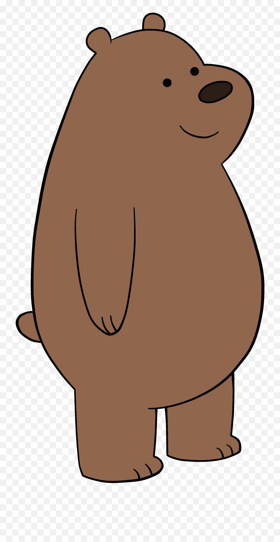 Grizzly Bear Designs We Bare Bears Wiki - Pardo Escandalosos Para Dibujar Png,We Bare Bears Png