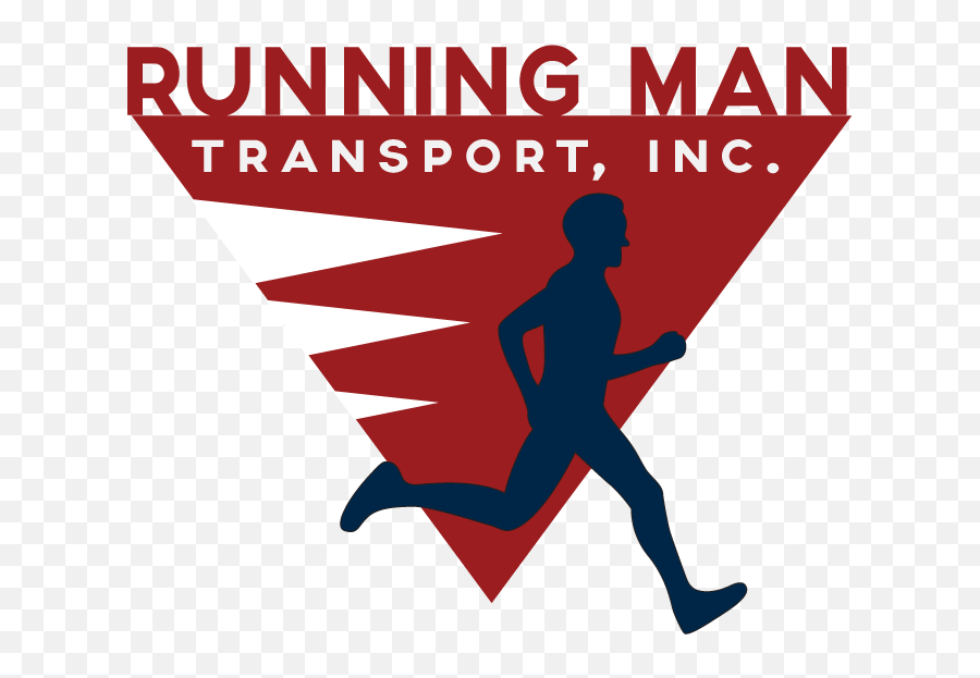 Running Man Transport Ohio Delivery Careers - Poster Png,Running Man Logo