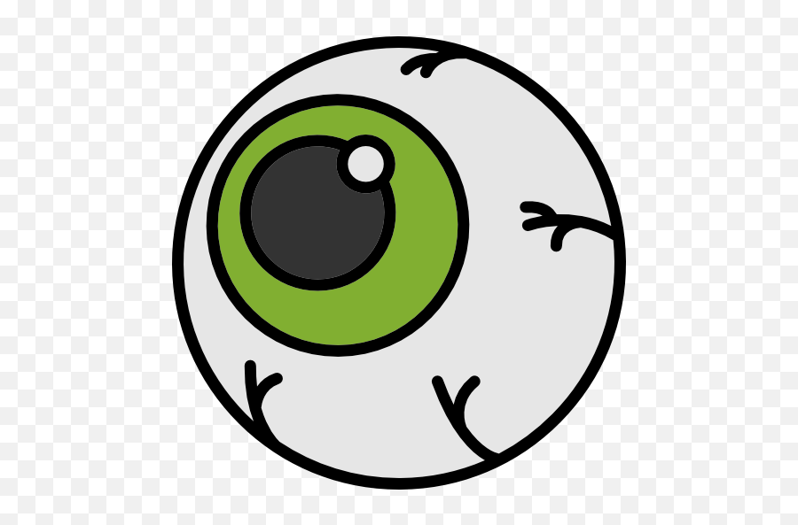 The Best Free Eyeball Icon Images Download From 94 - Eyeball Cartoon Png,Creepy Eyes Transparent