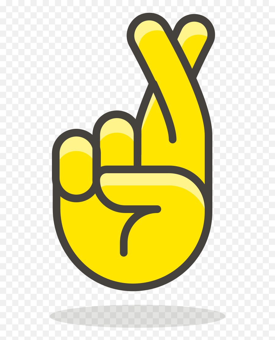 363 - Transparent Fingers Crossed Clipart Png,Fingers Crossed Png
