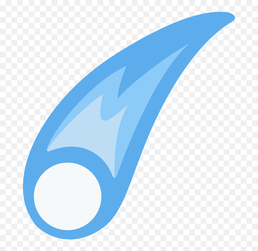 Comet Emoji Clipart - Comet Emoji Png,Comet Transparent