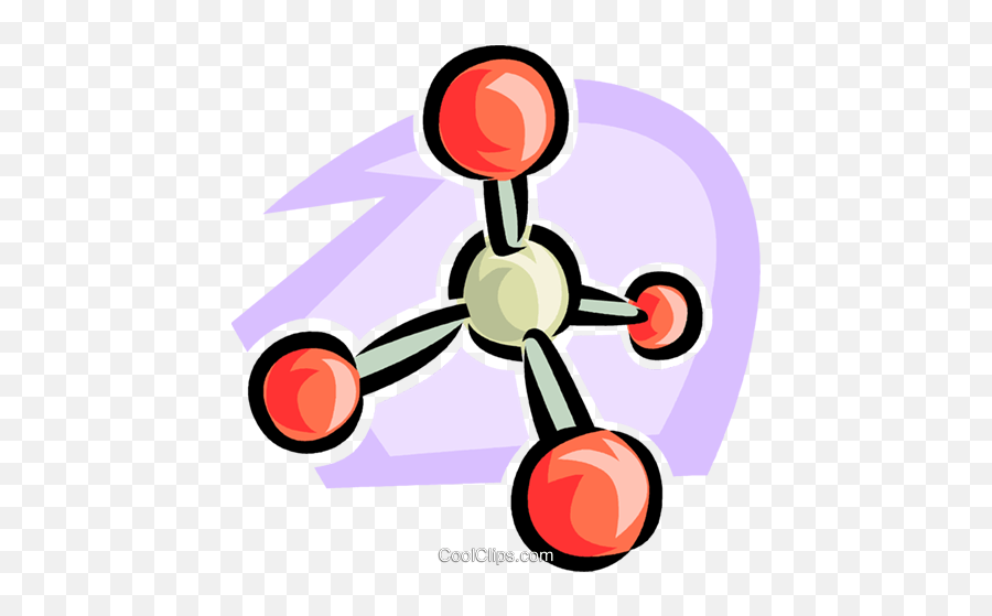 Molecules Royalty Free Vector Clip Art Illustration - Clip Art Png,Molecules Png