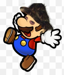 Slave Clipart Deliberate - Falling Paper Mario Png Paper Mario Png,Slave Png