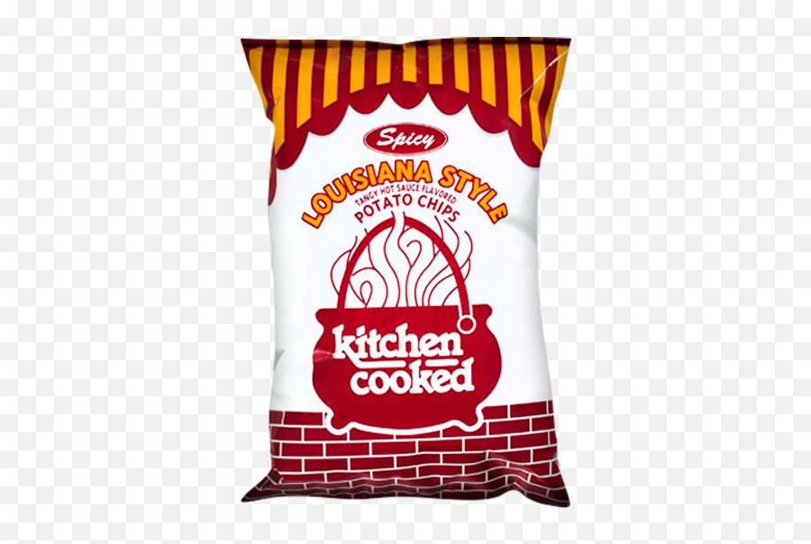 Spicy Louisiana Style Potato Chips - Louisiana Style Chips Png,Bag Of Chips Png