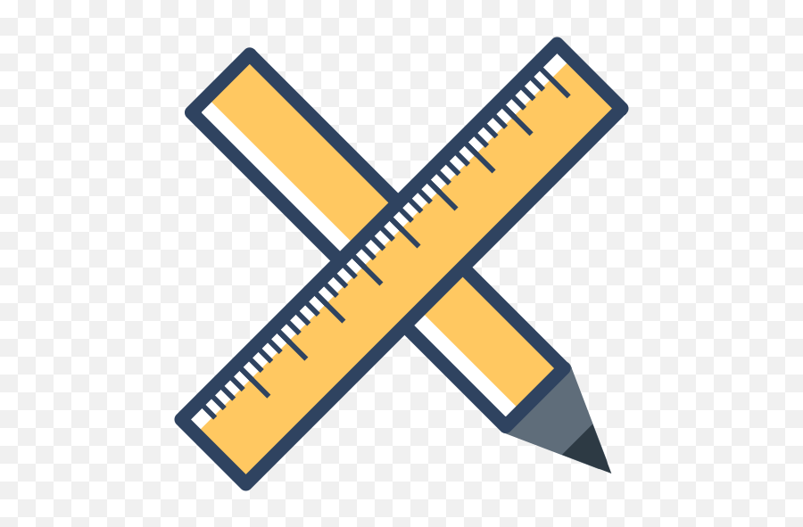 Measure Pen Pencil Ruler Scale Icon - Design And Development Icons Png,Ruler Png