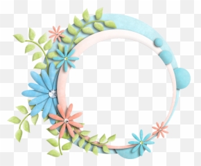 Floral Frame Transparent Background - png