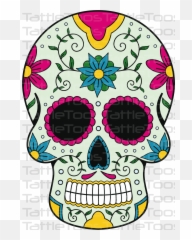 Sugar Skull - Day Of The Dead Pumpkins Png,Sugar Skull Png