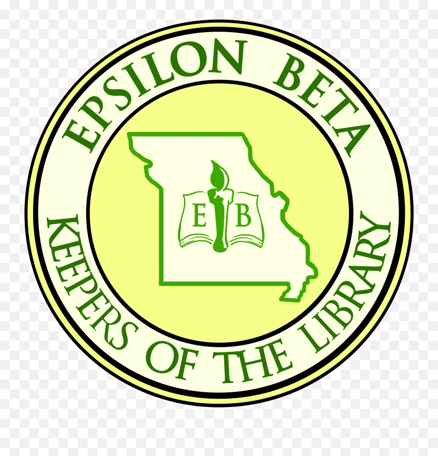 Epsilon Beta U2013 Missouri Association Of School Librarians - Circle Png,Eb Logo