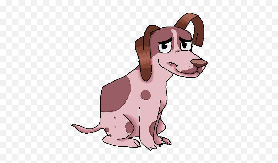 Pixilart - Fan Art By Jamiejames Companion Dog Png,Courage The Cowardly Dog Png