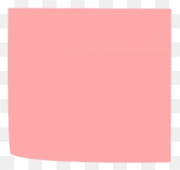 Pink Sticky Note Png Image - Color Gradient