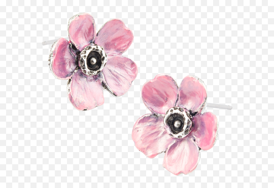 Cherry Blossom Post Earrings U2013 White House Historical - Embellishment Png,Cherry Blossom Petals Png