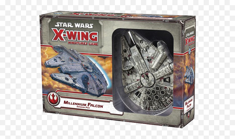 Star Wars X - Wing Miniatures Game U2013 Millennium Falcon Millennium Falcon X Wing Png,Millennium Falcon Png