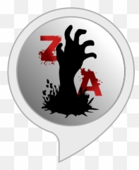 Amazoncom Zombie Apocalypse Alexa Skills - Silhouette Hand png
