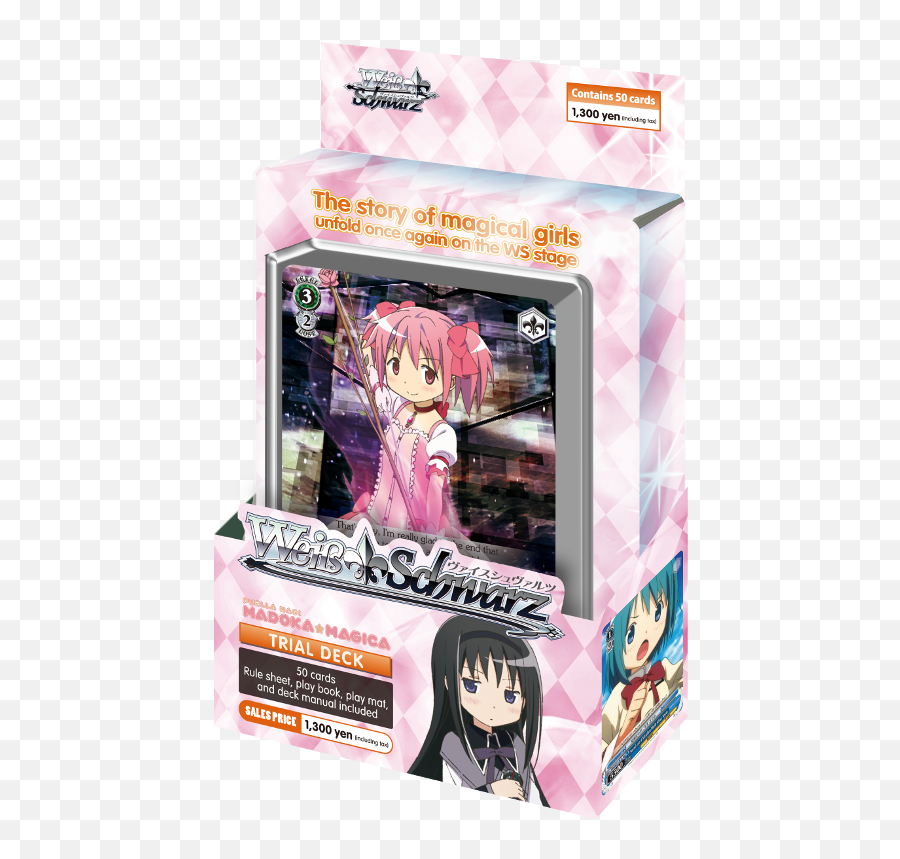 Trial Deck Puella Magi Madoka Magica Weiß Schwarz - Weiss Schwarz Madoka Magica Trial Deck Png,Madoka Magica Transparent