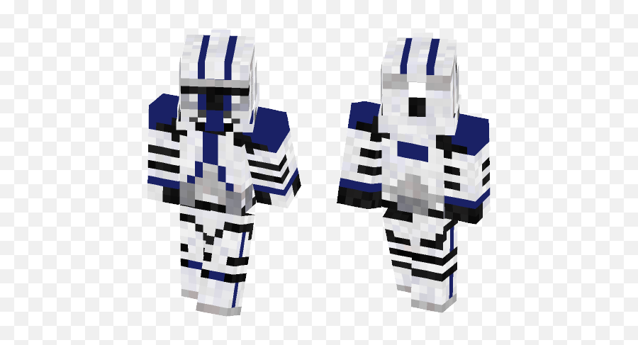 Download 501st Clone Trooper Minecraft Skin For Free - Fictional Character Png,Clone Trooper Png