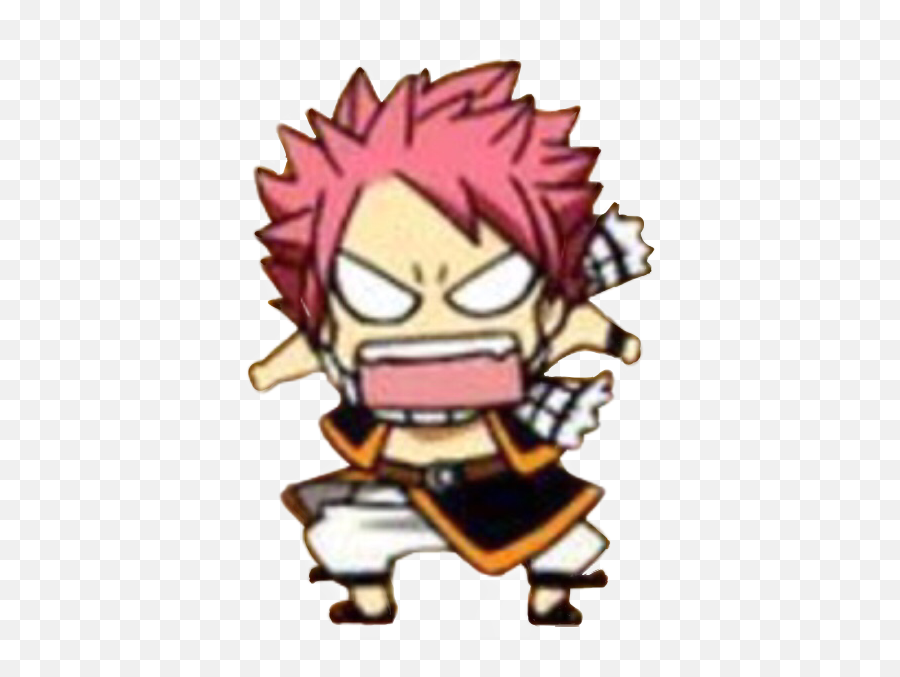 Fairytail Natsu Dragneel Colère Sticker By Animé - Fairy Tail Natsu En Colere Png,Natsu Transparent