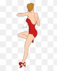 Nose Art Pin Up Girls Drawing - Memphis Belle B17 Svg Png,Pin Up Png