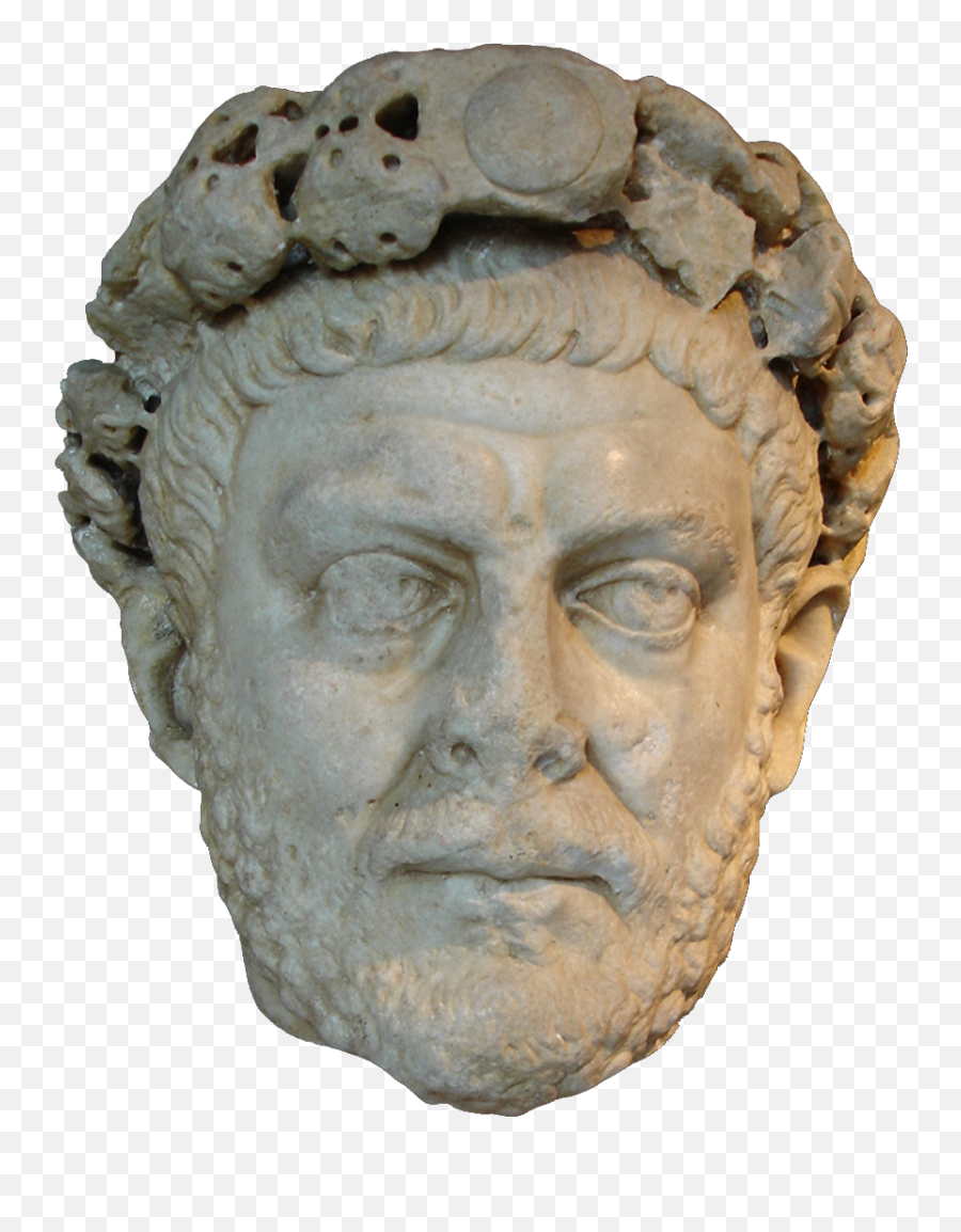 Diocletian Bust - Diocletian Bust Png,Roman Bust Png