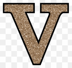 Letter V Transparent Image Png Arts - Glitter Alphabet