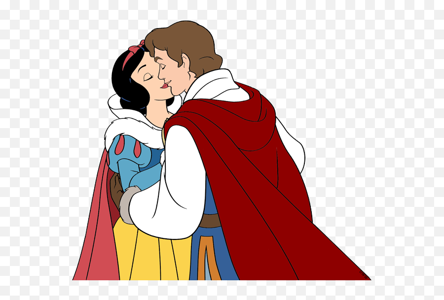 Snow White Prince Kissing - Snow White Kiss The Prince Png,Kissing Png