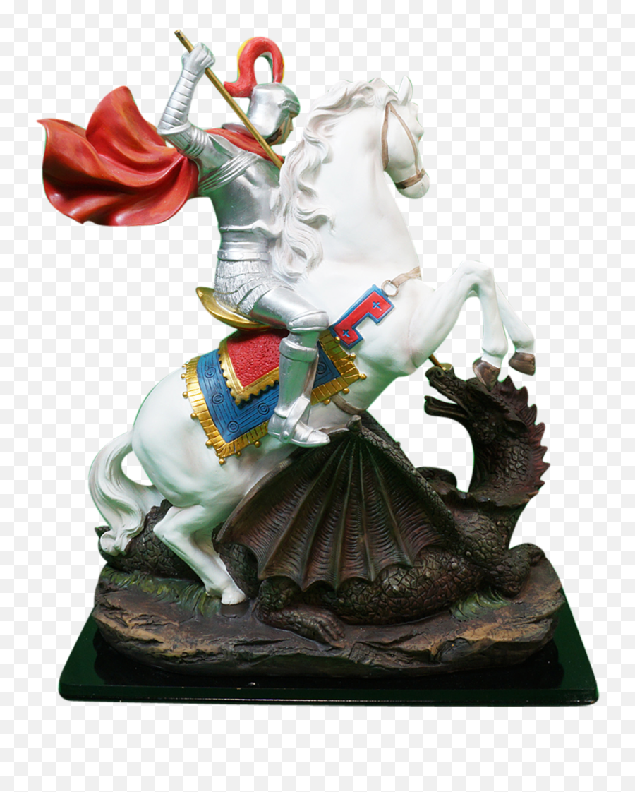 Saint George Statue - Rein Png,St George Icon Dragon
