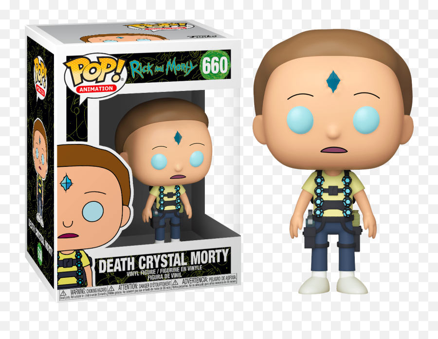 Death Crystal Morty - Rick And Morty Vinyl Figure Funko Pop Funko Pop Rick And Morty Png,Rick And Morty Png