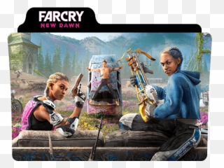 Far Cry New Dawn Game Folder Icon - The Twins png